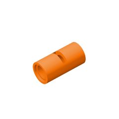 Pin Connector Round 2L With Slot (Pin Joiner Round) #62462 Orange