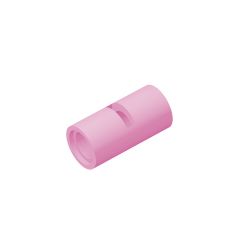 Pin Connector Round 2L With Slot (Pin Joiner Round) #62462 Bright Pink