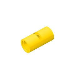 Pin Connector Round 2L With Slot (Pin Joiner Round) #62462 Yellow