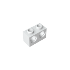 Technic, Brick 1 x 2 with Holes #32000 [Premium KG Bulk]