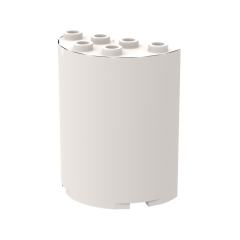 Cylinder Half 2 x 4 x 4 #6259