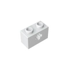 Technic Brick 1 x 2 with Axle Hole #31493