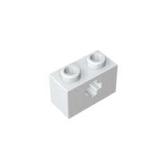 Technic Brick 1 x 2 with Axle Hole #31493 Bulk 1 KG