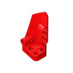 Technic Panel Fairing # 4 Small Smooth Long, Side B #64391 Red