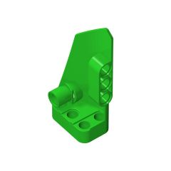 Technic Panel Fairing # 4 Small Smooth Long, Side B #64391 Bright Green