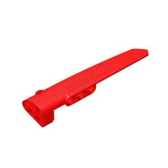 Technic Panel Fairing #5 Long Smooth, Side A #64681 Red