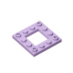 Plate Special 4 x 4 with 2 x 2 Cutout #64799 Lavender
