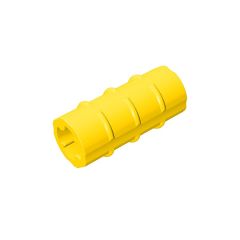 Technic, Axle Connector 2L #6538 Yellow