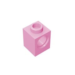 Technic Brick 1 x 1 #6541 Bright Pink