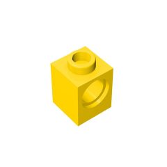 Technic Brick 1 x 1 #6541 Yellow