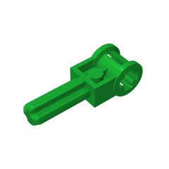 Technic Axle 1.5 with Perpendicular Axle Connector (Technic Pole Reverser Handle) #6553 Green