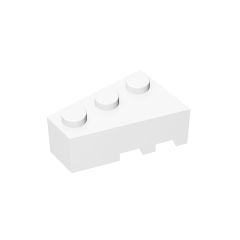 Wedge 3 x 2 Left #6565 White 10 pieces