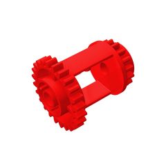 Technic Gear Differential, 24 -16 Teeth #6573 Red