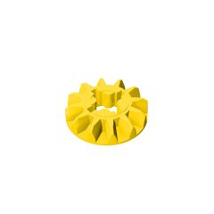Technic Gear 12 Tooth Bevel #6589 Yellow
