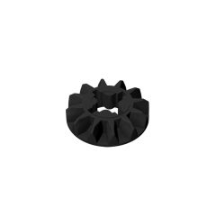 Technic Gear 12 Tooth Bevel #6589 Black 1/4 KG