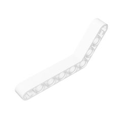 Technic Beam 1 x 9 Bent (6 - 4) Thick #6629 White