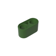 Technic Beam 1 x 2 Thick #43857  Army Green Gobricks  1KG