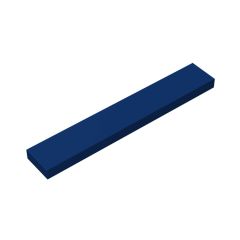 Tile 1 x 6 with Groove #6636 Dark Blue