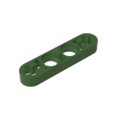 Technic Beam 1 x 4 Thin #32449  Army Green Gobricks  1KG