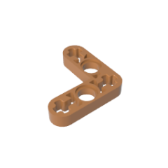 Technic Beam 3 x 3 L-Shape Thin #32056 Medium Dark Flesh Gobricks