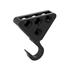 Technic Crane Hook #70644 Black