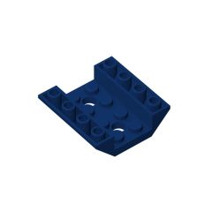 Slope Inverted 45 4 x 4 Double with 2 Holes #72454 Dark Blue