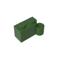Hinge Brick 1 x 4 [Lower] #3831  Army Green Gobricks  1KG