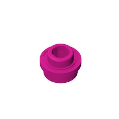 Plate, Round 1 x 1 with Open Stud #85861 Magenta
