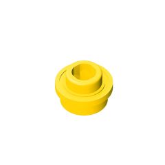 Plate, Round 1 x 1 with Open Stud #85861 Yellow