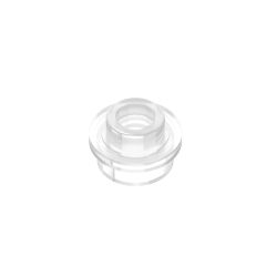 Plate, Round 1 x 1 with Open Stud #85861 Trans-Clear