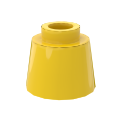 Cone 1.17 x 1.17 x 2/3 (Fez) #85975 Yellow