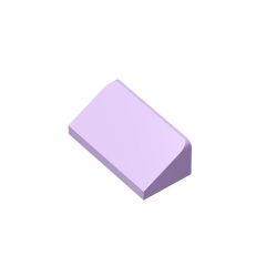 Slope 30 1 x 2 x 2/3 #85984 Lavender