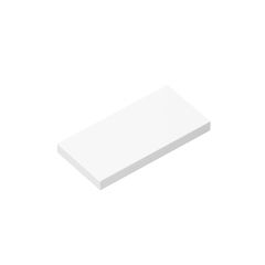Tile 2 x 4 with Groove #87079 White 1/4 KG