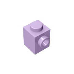 Brick Special 1 x 1 with Stud on 1 Side #87087 Lavender