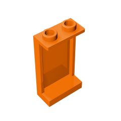 Panel 1 x 2 x 3 - Side Supports / Hollow Studs #87544 Orange