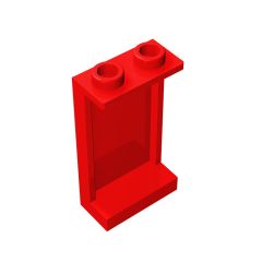 Panel 1 x 2 x 3 - Side Supports / Hollow Studs #87544 Red