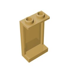 Panel 1 x 2 x 3 - Side Supports / Hollow Studs #87544 Tan