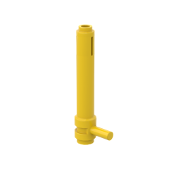 Cylinder 1 x 5 1/2 with Handle (Friction Cylinder) #87617 Yellow