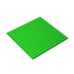 Plate 16 x 16 #91405 Bright Green 10 pieces
