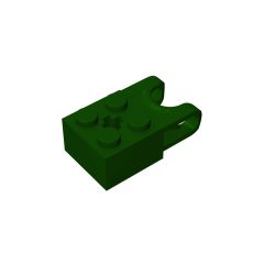Technic Brick Special 2 x 2 with Ball Receptacle Wide and Axle Hole #92013 Dark Green