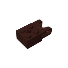 Technic Brick Special 2 x 2 with Ball Receptacle Wide and Axle Hole #92013 Dark Brown
