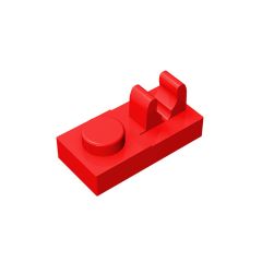 Plate Special 1 x 2 - Top Clip #92280 Red