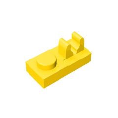 Plate Special 1 x 2 - Top Clip #92280 Yellow