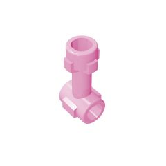 Bar 1L With Top Stud And 2 Side Studs (Connector Perpendicular) #92690 Bright Pink