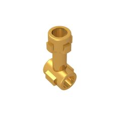 Bar 1L With Top Stud And 2 Side Studs (Connector Perpendicular) #92690 Pearl Gold