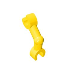 Arm Skeleton Bent with Clips at 90 - Vertical Grip #93061 Yellow