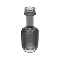 Equipment Bottle #95228 Trans-Black