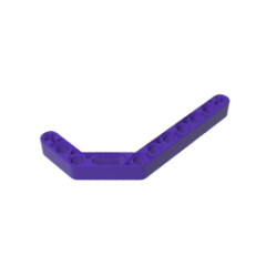 Technic Beam 1 x 11.5 Double Bent Thick #32009 Dark Purple Gobricks