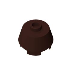Brick Round 2 x 2 Truncated Cone #98100 Dark Brown