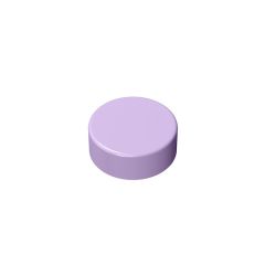Tile Round 1 x 1 #98138 Lavender